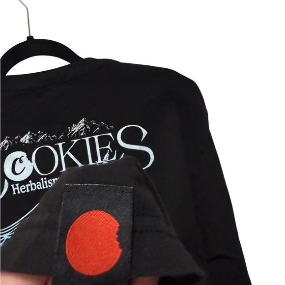 Black Long Sleeve Cookies Shirt - Picture 5 of 5